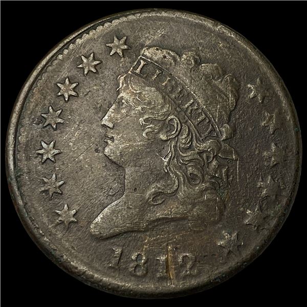 1812 Classic Head Large Cent HIGH GRADE