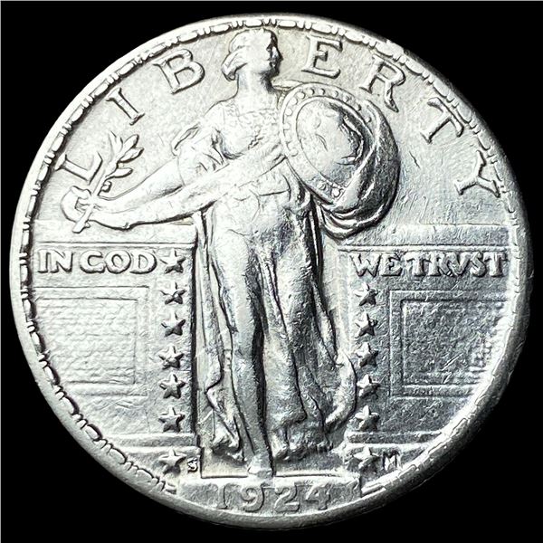 1924-S Standing Liberty Quarter CLOSELY  UNCIRCULATED