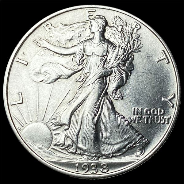 1938 Silver Walking Liberty Half Dollar  UNCIRCULATED