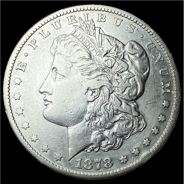 1878-CC Silver Morgan Dollar NEARLY  UNCIRCULATED