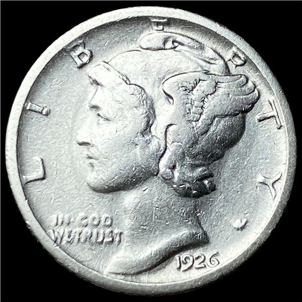1926-S Silver Mercury Dime CLOSELY  UNCIRCULATED