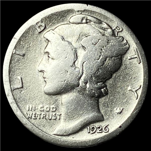 1926-S Silver Mercury Dime NICELY CIRCULATED