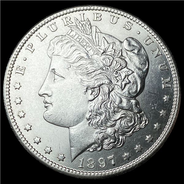 1897-S Silver Morgan Dollar UNCIRCULATED
