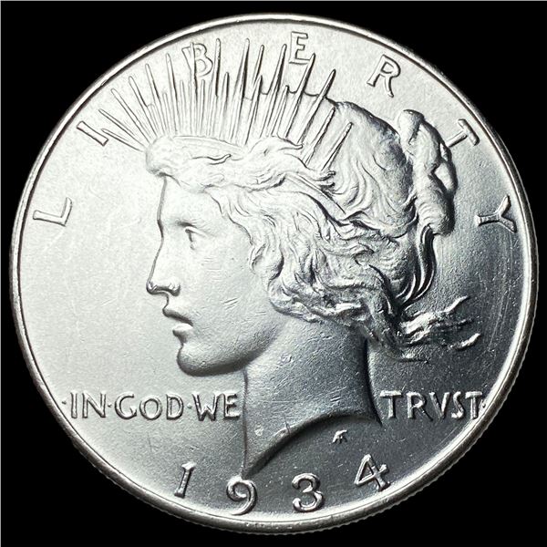 1934 Silver Peace Dollar UNCIRCULATED