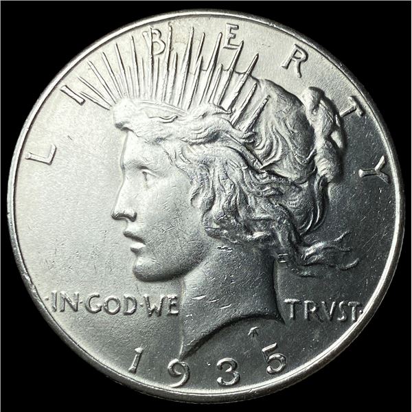 1935 Silver Peace Dollar UNCIRCULATED
