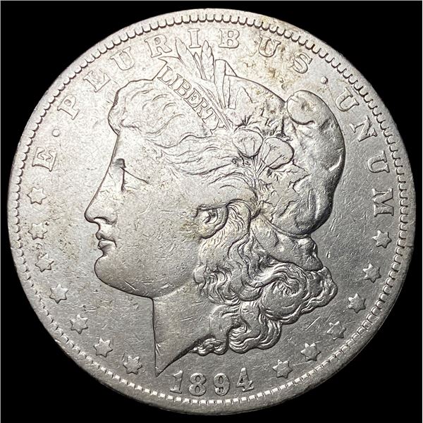 1894-O Silver Morgan Dollar NEARLY  UNCIRCULATED