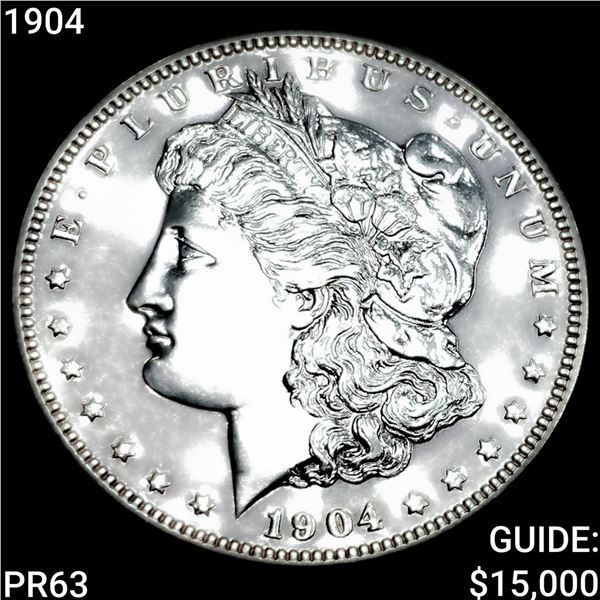 1904 Morgan Silver Dollar CHOICE PROOF