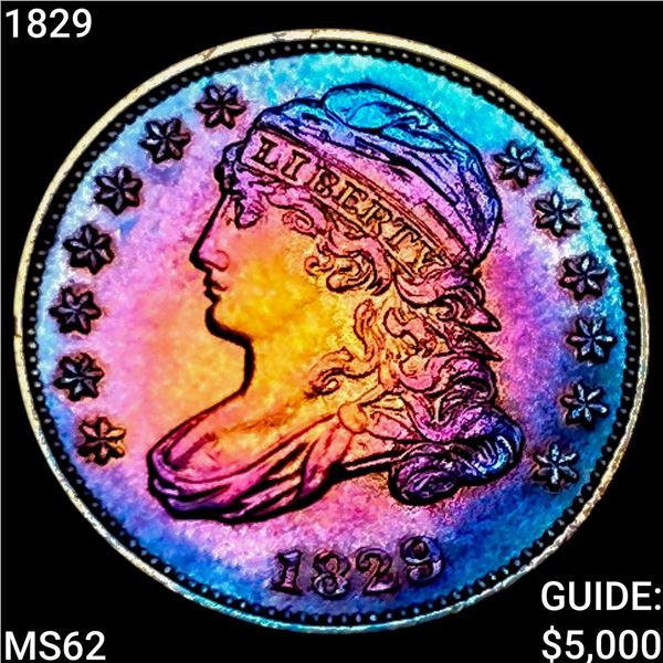 1829 Capped Bust Dime UNCIRCULATED