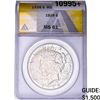 Image 1 : 1928 Silver Peace Dollar ANACS MS61
