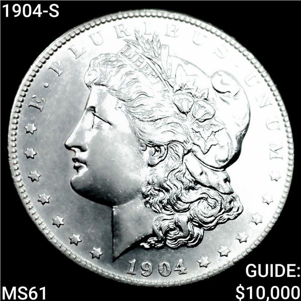 1904-S Morgan Silver Dollar UNCIRCULATED