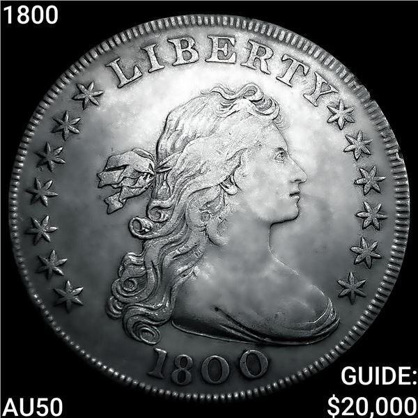 1800 Draped Bust Dollar CLOSELY UNCIRCULATED