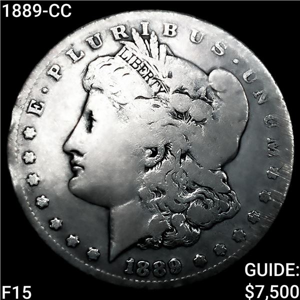 1889-CC Morgan Silver Dollar NICELY CIRCULATED