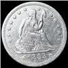 Image 1 : 1853-O Arrows/Rays Silver Seated Liberty  Quarter CLOSELY UNCIRCULATED