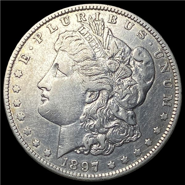 1897-O Silver Morgan Dollar NEARLY  UNCIRCULATED