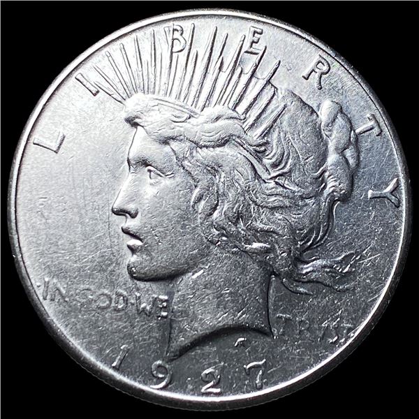 1927-S Peace Silver Dollar CLOSELY  UNCIRCULATED