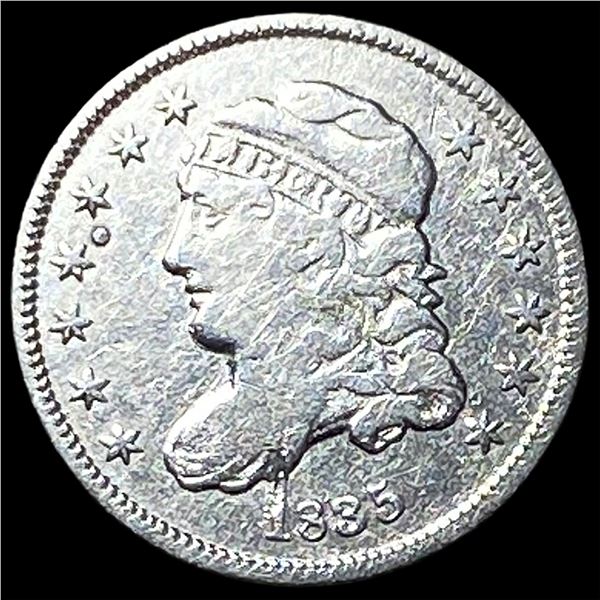 1835 Capped Bust Half Dime LIGHTLY CIRCULATED
