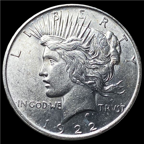 1922-D Silver Peace Dollar CLOSELY  UNCIRCULATED