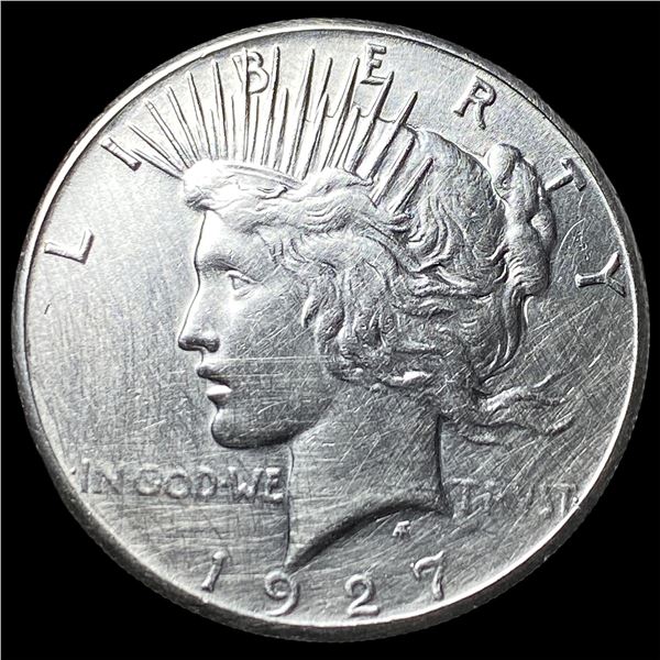 1927 Peace Silver Dollar CLOSELY UNCIRCULATED