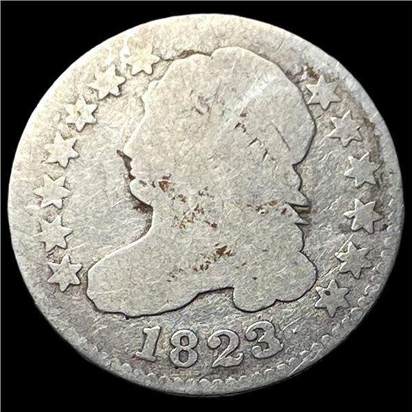 1823 Capped Bust Silver Dime NICELY  CIRCULATED