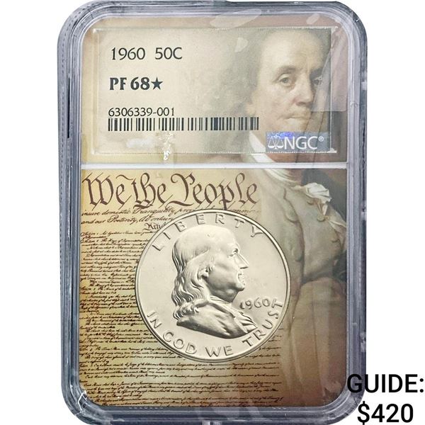 1960 Franklin Half Dollar NGC PF68