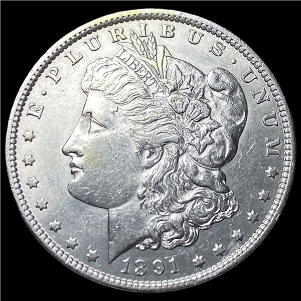 1891 Morgan Silver Dollar CLOSELY  UNCIRCULATED