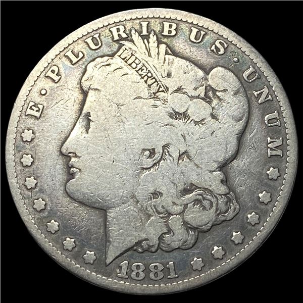 1881-CC Silver Morgan Dollar LIGHTLY  CIRCULATED