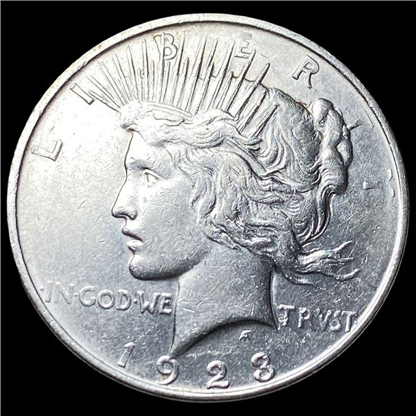 1923-D Silver Peace Dollar CLOSELY  UNCIRCULATED