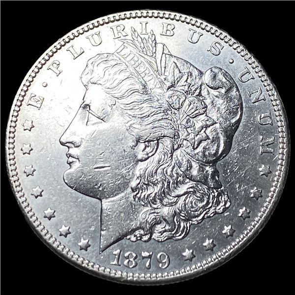 1879-S Rev 78 Silver Morgan Dollar CLOSELY  UNCIRCULATED