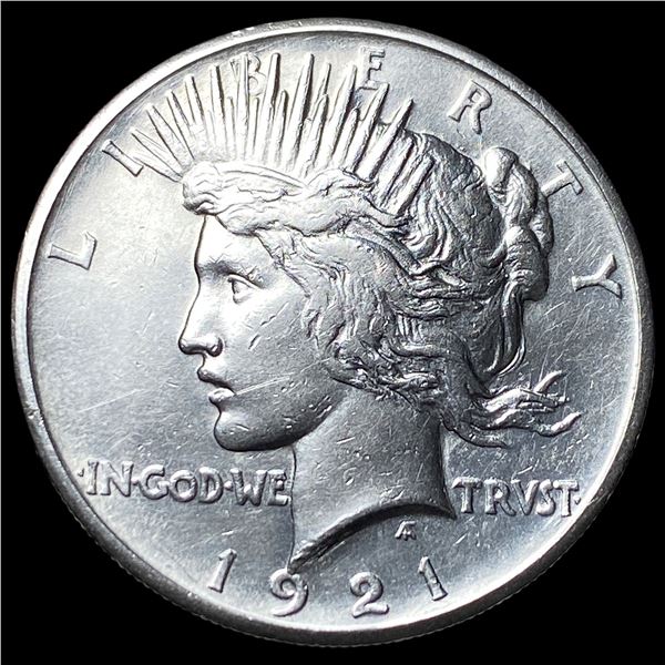 1921 Silver Peace Dollar CLOSELY UNCIRCULATED
