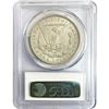 Image 2 : 1889 Morgan Silver Dollar PCGS AU58 Pitted  Rev