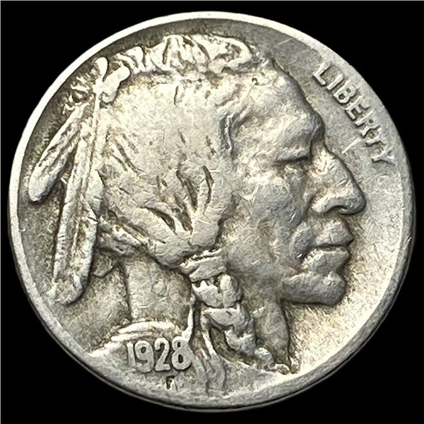 1928-S Buffalo Nickel NEARLY UNCIRCULATED