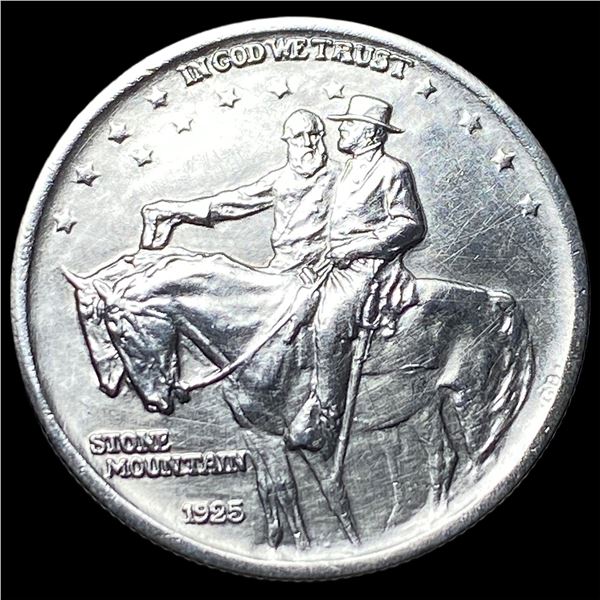 1925 Stone Mountain Silver Half Dollar  UNCIRCULATED