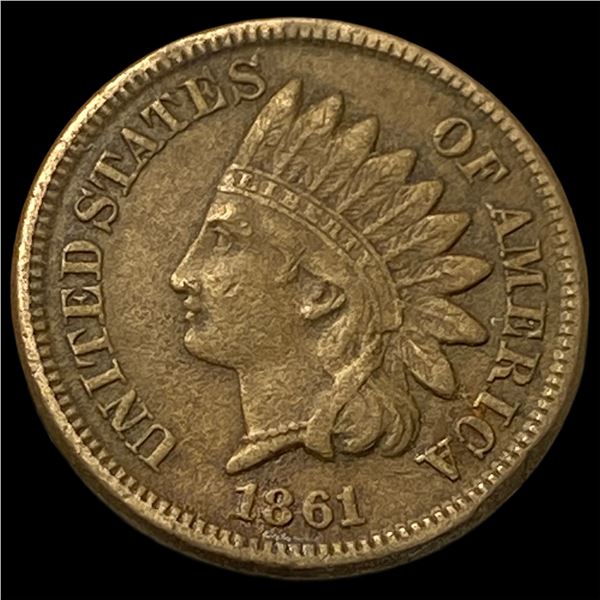 1861 Indian Head Cent CLOSELY UNCIRCULATED