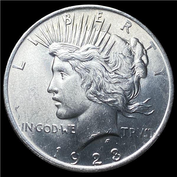 1923 Silver Peace Dollar CHOICE BU