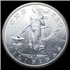 Image 1 : 1908-S Silver One Peso Philippines  UNCIRCULATED
