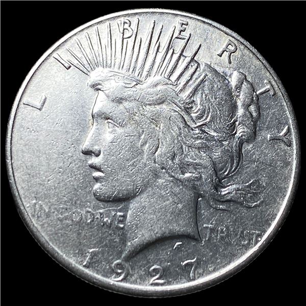 1927-S Peace Silver Dollar NEARLY  UNCIRCULATED