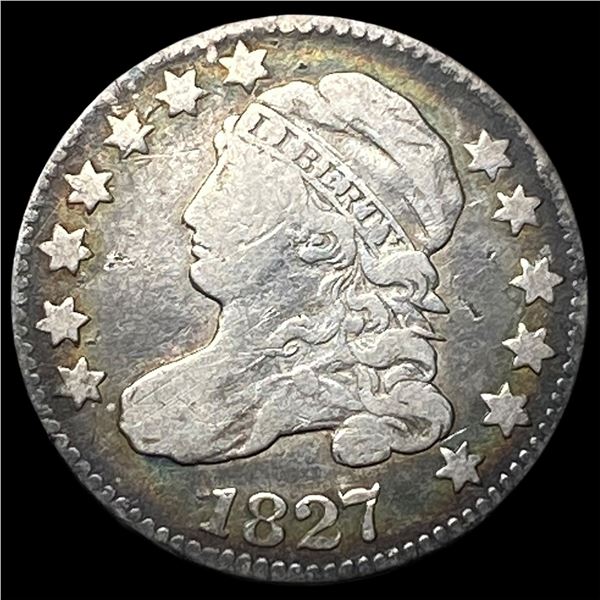 1827 Capped Bust Dime LIGHTLY CIRCULATED