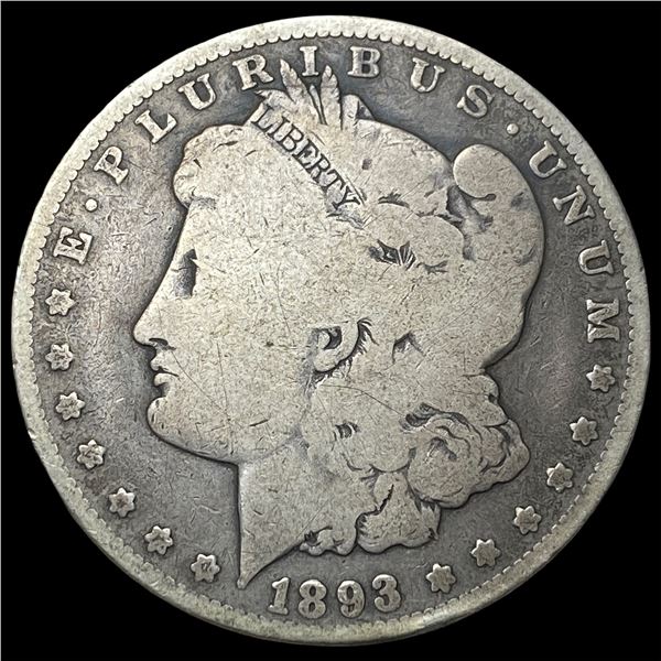 1893-O Silver Morgan Dollar NICELY CIRCULATED
