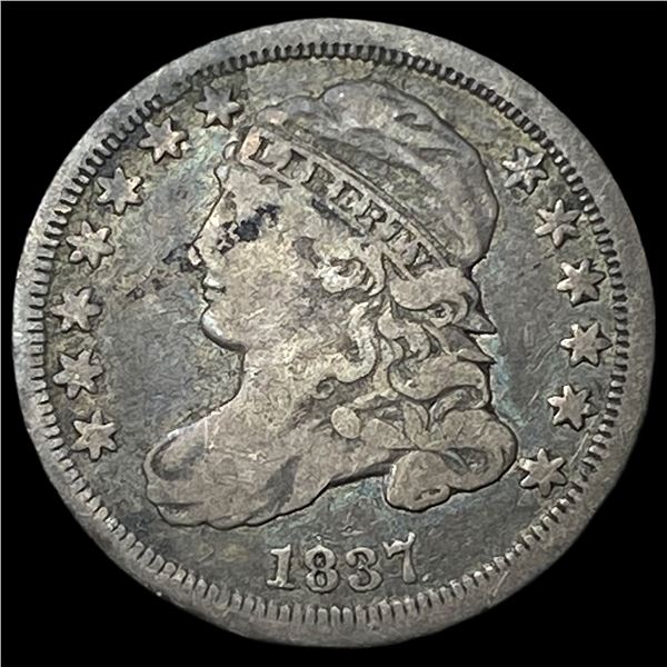 1837 Capped Bust Dime LIGHTLY CIRCULATED