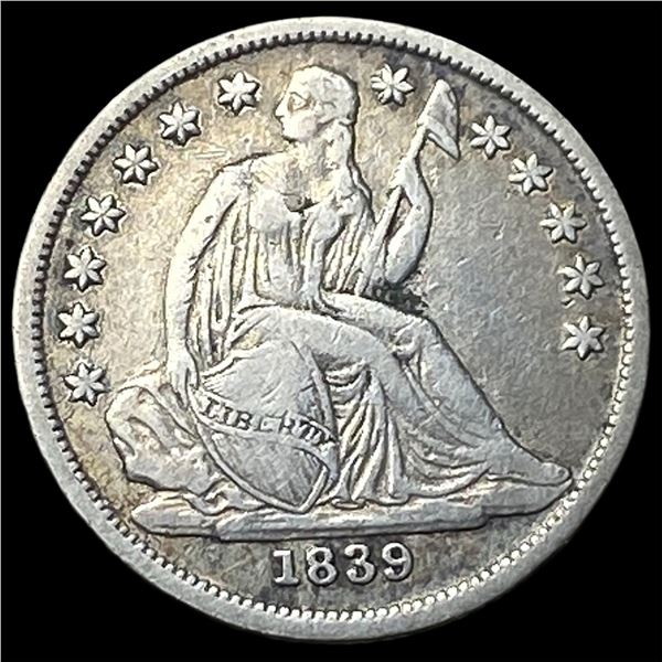 1839-O Seated Liberty Dime LIGHTLY CIRCULATED