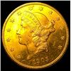 Image 1 : 1905-S Liberty Head $20 Gold Double Eagle   CLOSELY UNCIRCULATED
