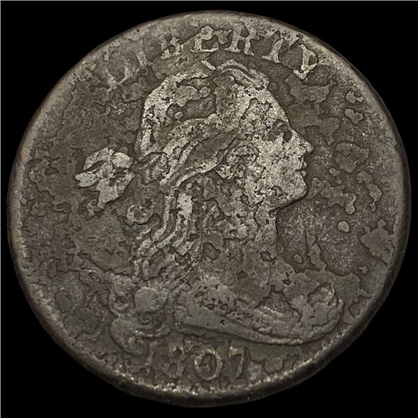 1807 Draped Bust Large Cent NICELY CIRCULATED