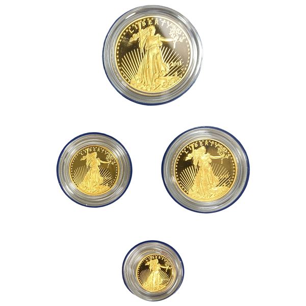2011 American Eagle Gold PF 4 Coin Set 1/10-1 oz