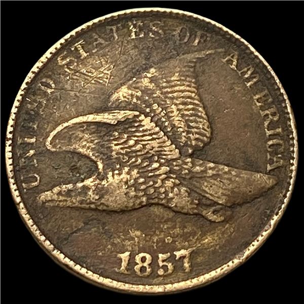 1857 Flying Eagle Cent LIGHTLY CIRCULATED