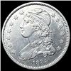 Image 1 : 1834 Capped Bust Silver Quarter NEARLY   UNCIRCULATED