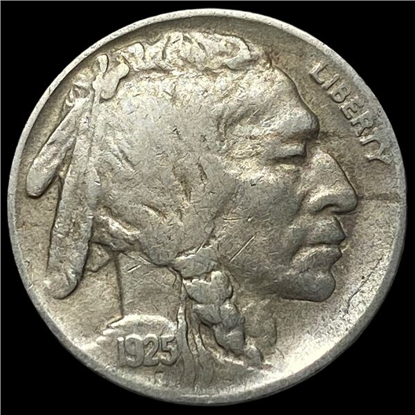 1925-S Buffalo Nickel NEARLY UNCIRCULATED