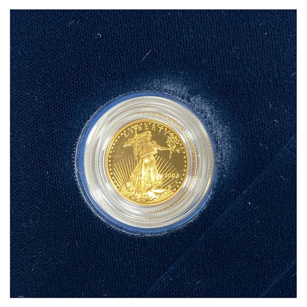2003 1/10 oz Proof Gold Voin