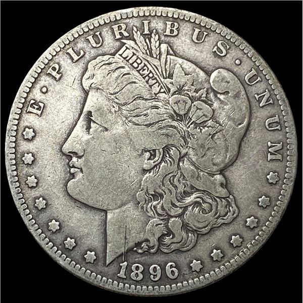 1896-S Silver Morgan Dollar ABOUT   UNCIRCULATED