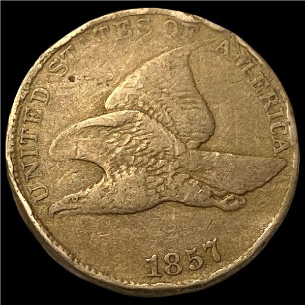 1857 Flying Eagle Cent LIGHTLY CIRCULATED