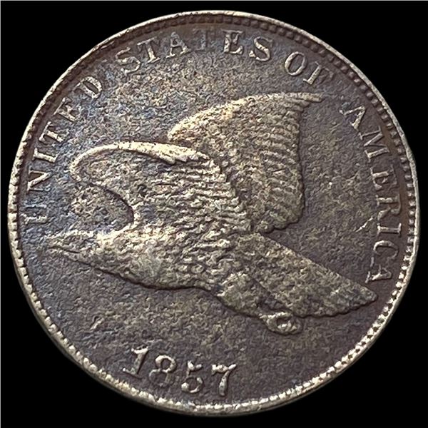 1857 Flying Eagle Cent LIGHTLY CIRCULATED